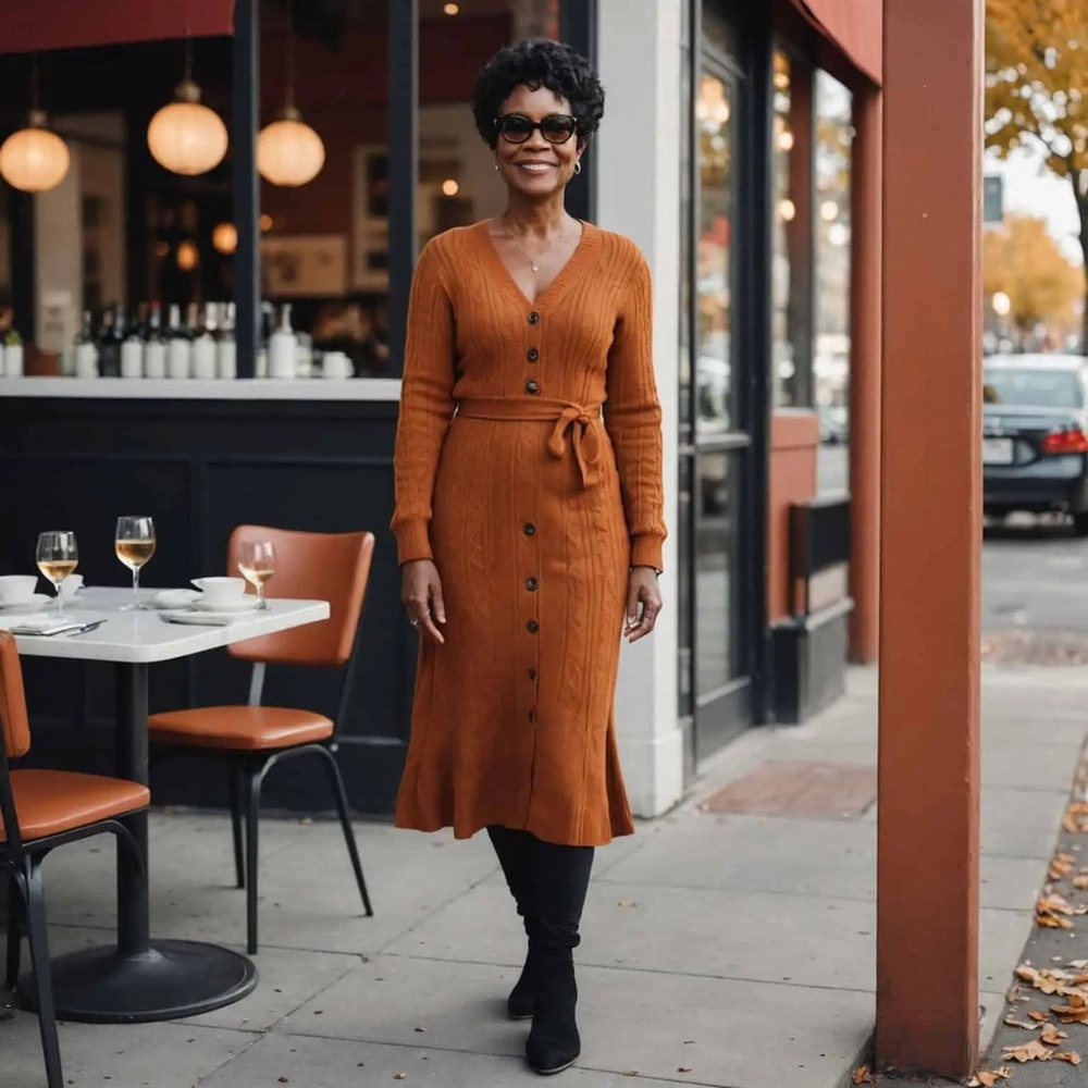 Fall Knit Dress